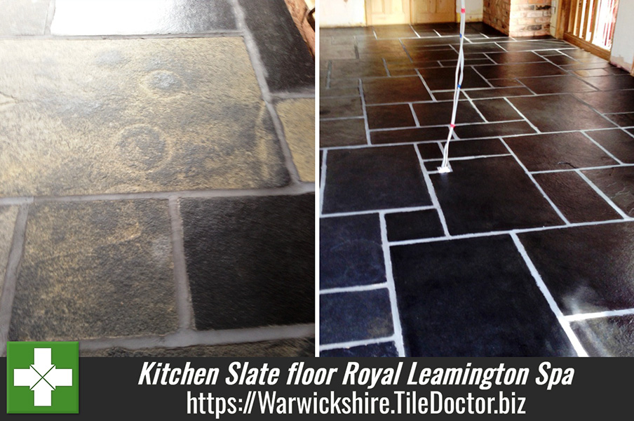 Kitchen Slate floor in Royal Leamington Spa