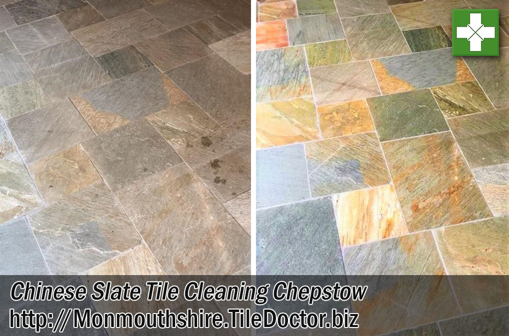 Deep Cleaning Chinese Slate Tiles In Monmouthshire Stone Cleaning And Polishing Tips For Slate Floors