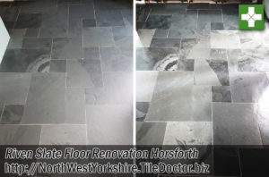 Riven Slate Tiled Floor Renovation Horsforth