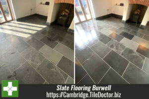 Slate Floor Cleaning and Sealing Burwell